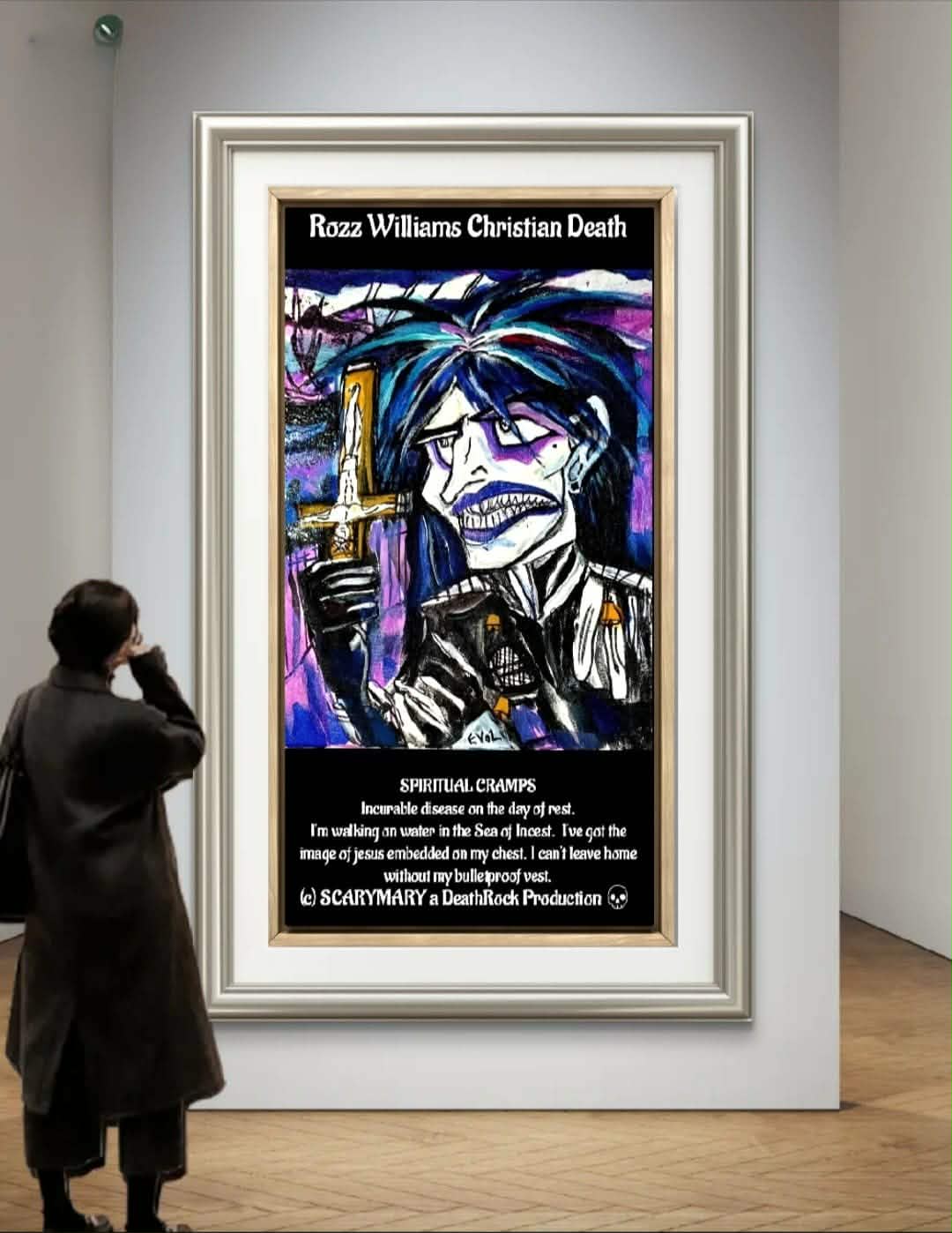 1. ROZZ WILLIAMS CHRISTIAN DEATH POSTER💀